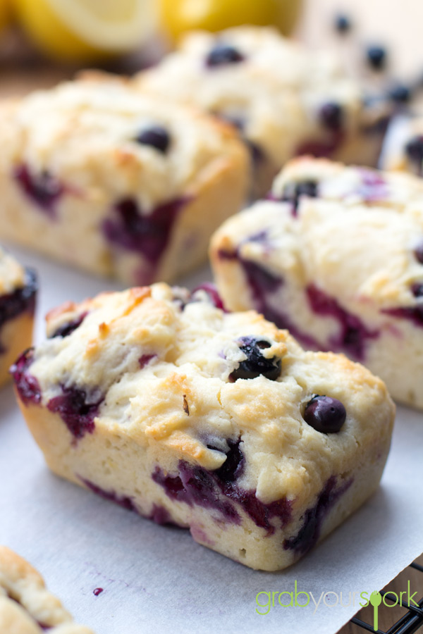 2:40pm Lemon and Blueberry Loaf
