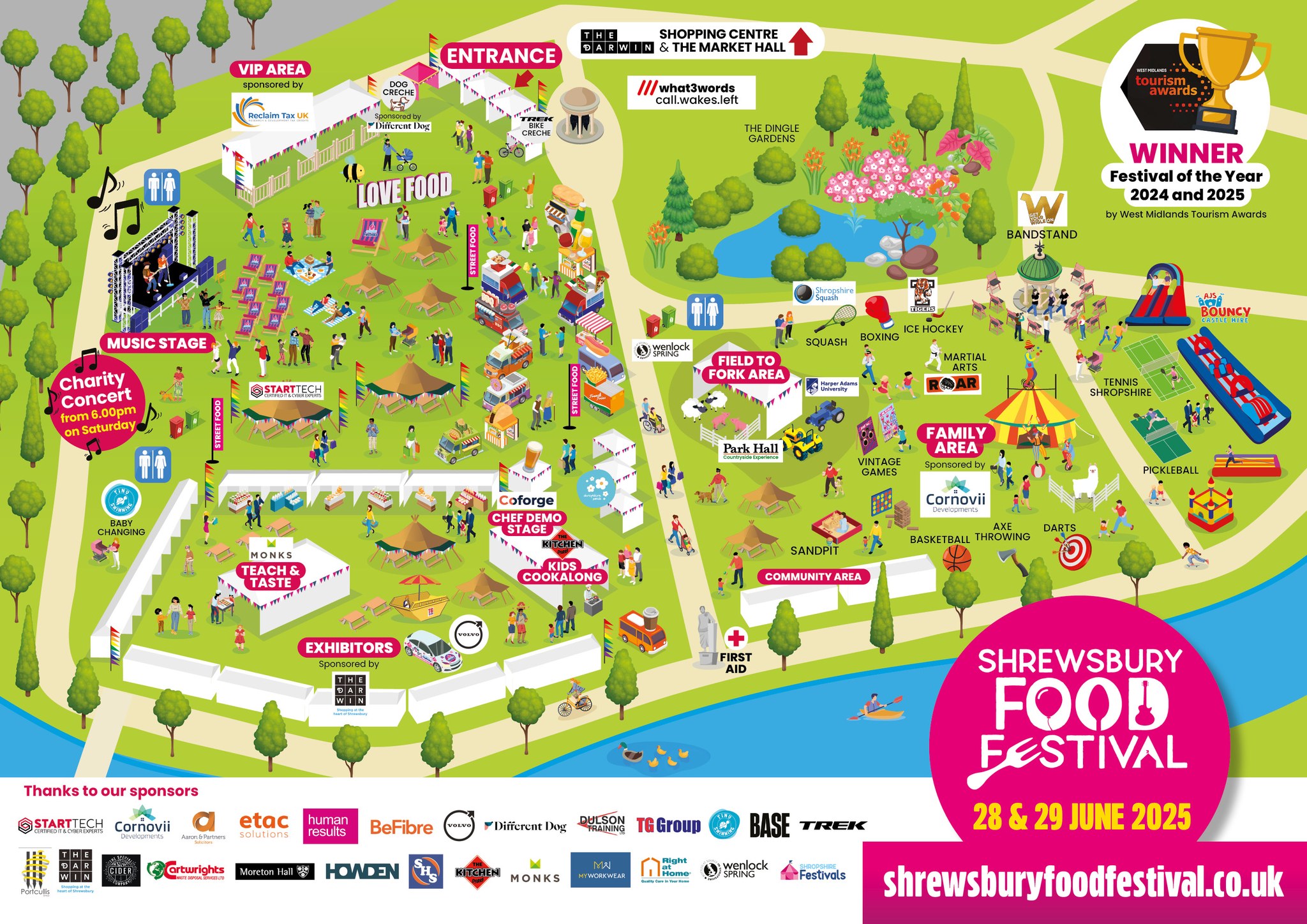 Festival map